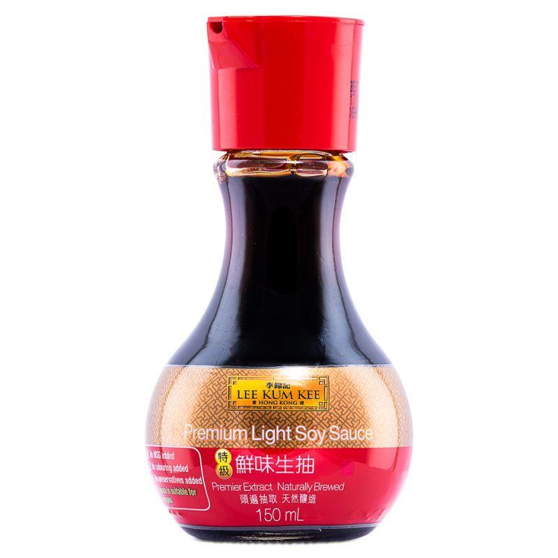 Lee Kum Kee Premium Light Soy Sauce (Dispenser) 李錦記 特級生抽 (易倒瓶) 12 x 150ml