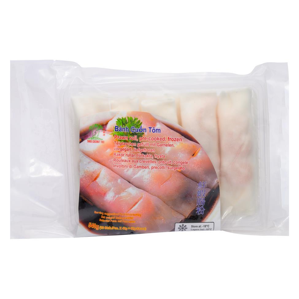 ❄️ Three Coconut Tree Prawn Roll 椰樹牌 鮮蝦腸粉 16 x 540g