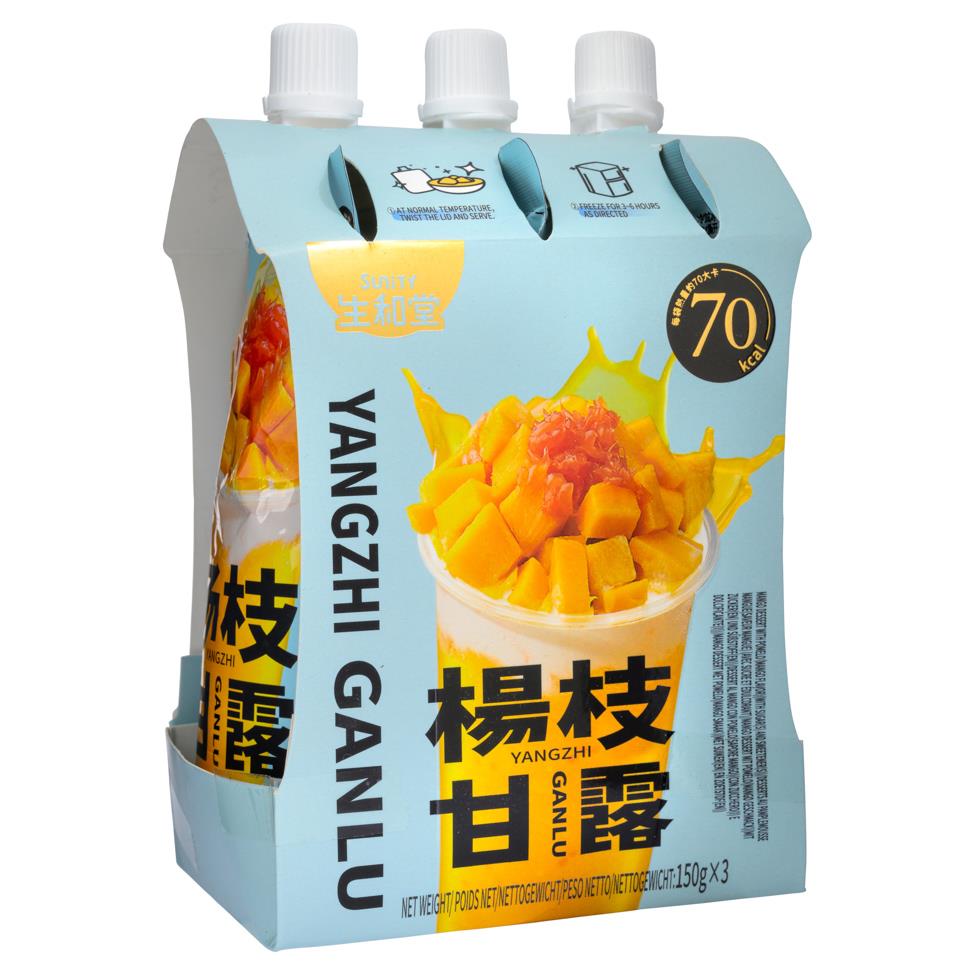 (Case) Sunity Mango Pomelo Sago (3 pcs) 生和堂 楊枝甘露 (3包) 450g*12