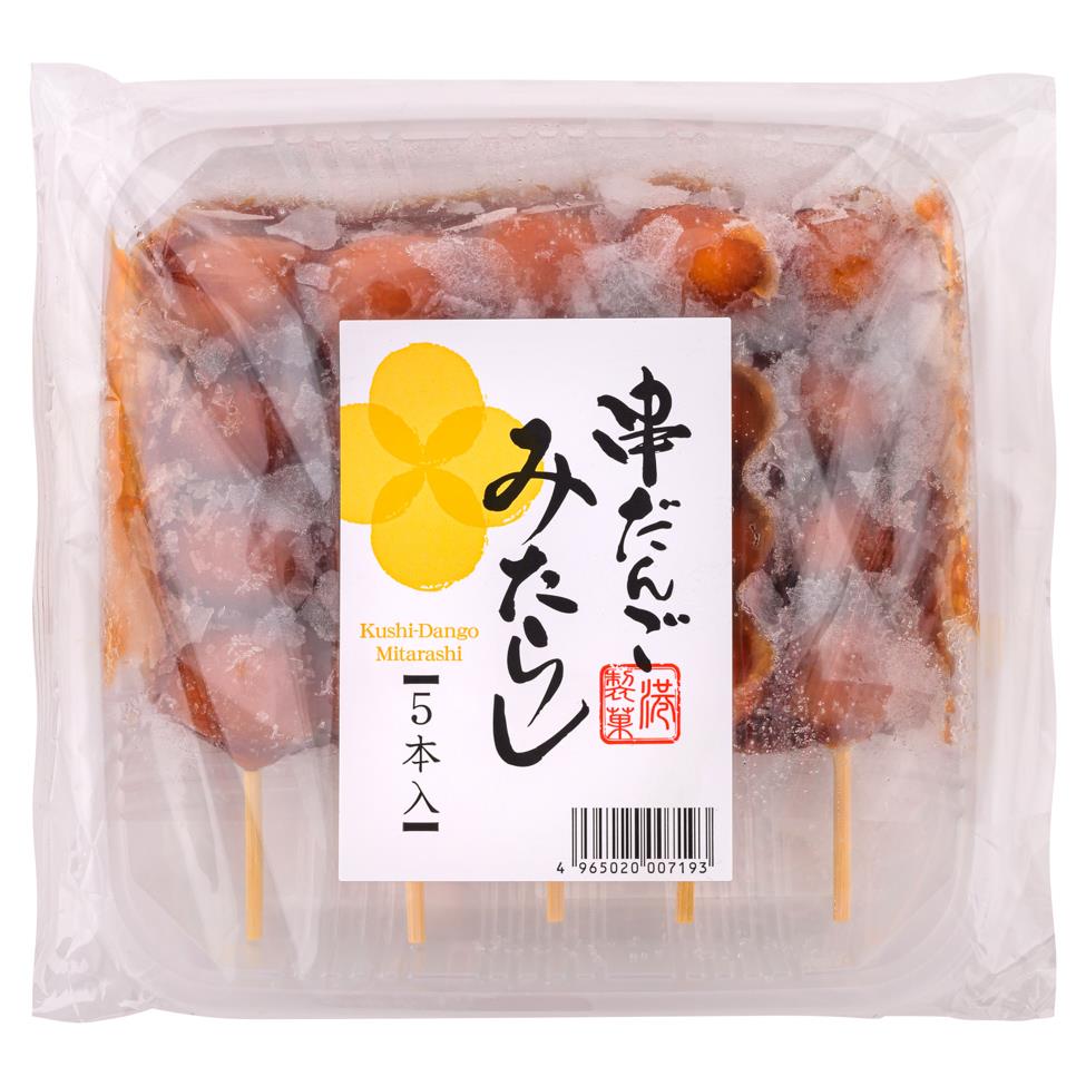 ❄️ Minato Frozen Rice Flour Dumpling on Skewers (Sweet Soy Sauce Glaze) 30 x 325g