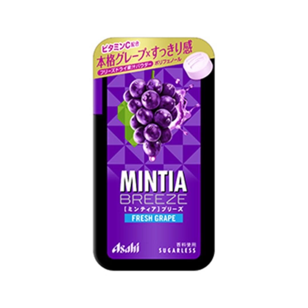 Asahi Mintia Throat Clean Tablets (Fresh Grape Flavour) ミンティアブリーズ フレッシュグレープ 8 x 22g