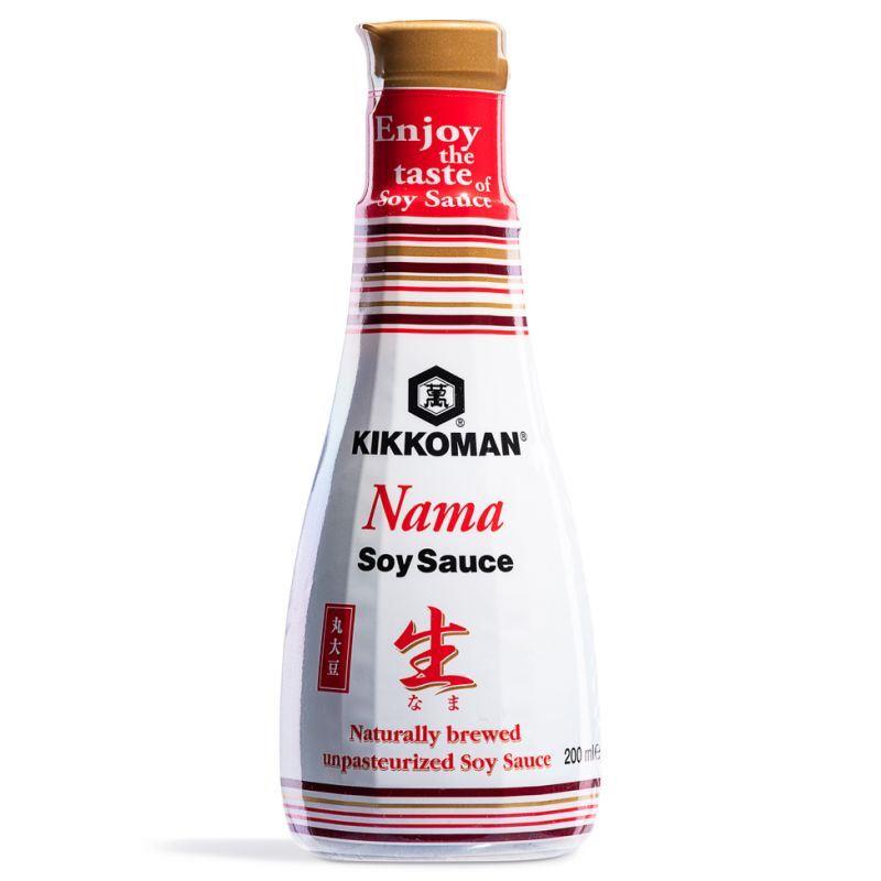 (Case) Kikkoman Naturally Brewed Nama Unpasteurized Soy Sauce 萬字 生醬油 200ml*6