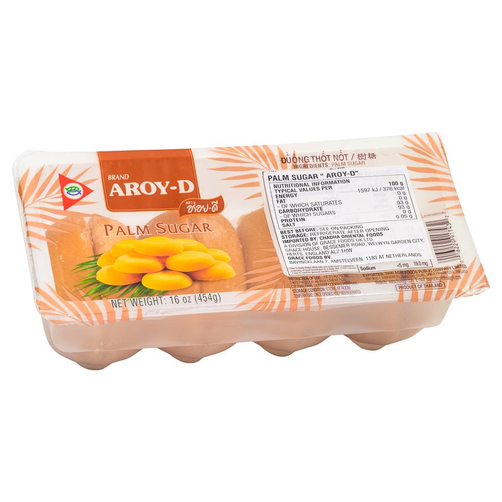 Aroy-D Palm Sugar 24 x 454g