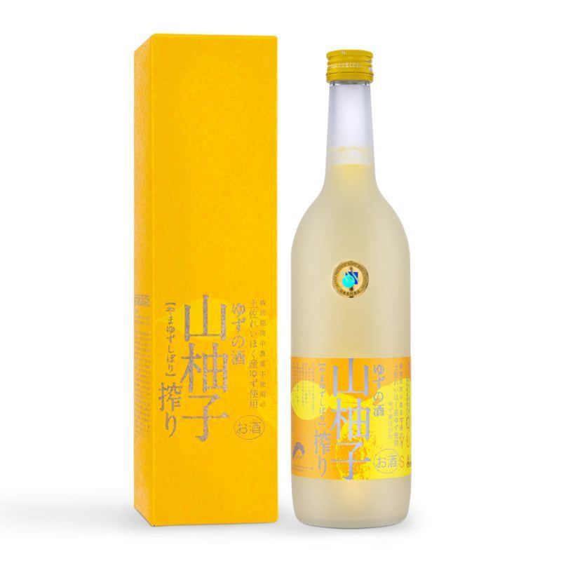 (Case) Tsukasabotan Yama Yuzu Shibori Yuzu Sake Liqueur 司牡丹 山柚子榨柚子酒 (ABV 8%) 720ml*6