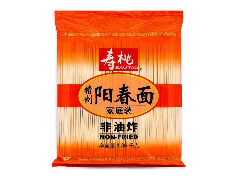 (Case) Sau Tao Chinese Style Noodle 壽桃牌 陽春麵 1.36kg*10