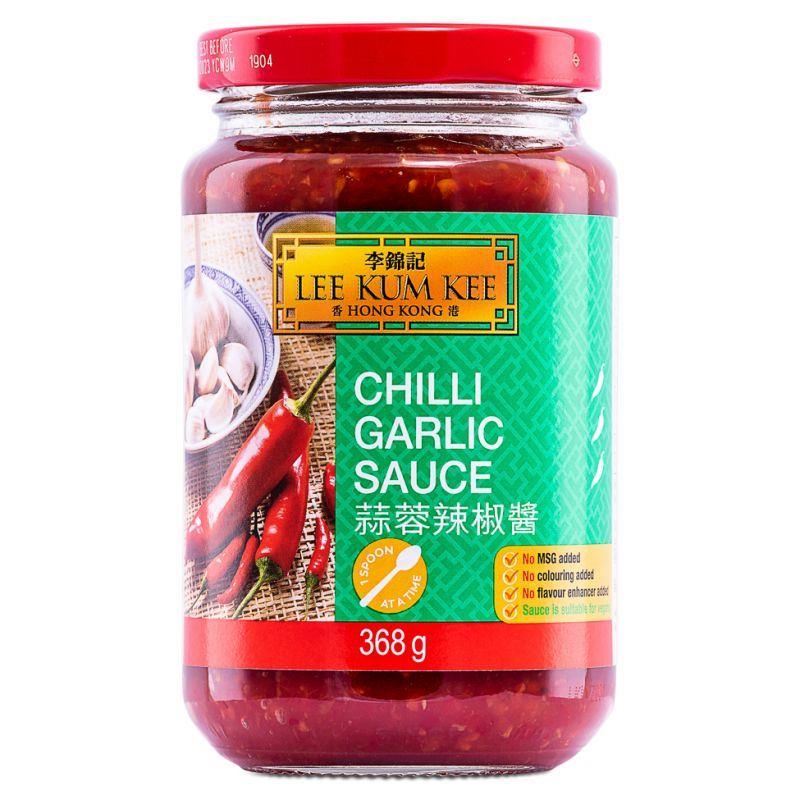 Lee Kum Kee Chilli Garlic Sauce 李錦記 蒜蓉辣椒醬 12 x 368g