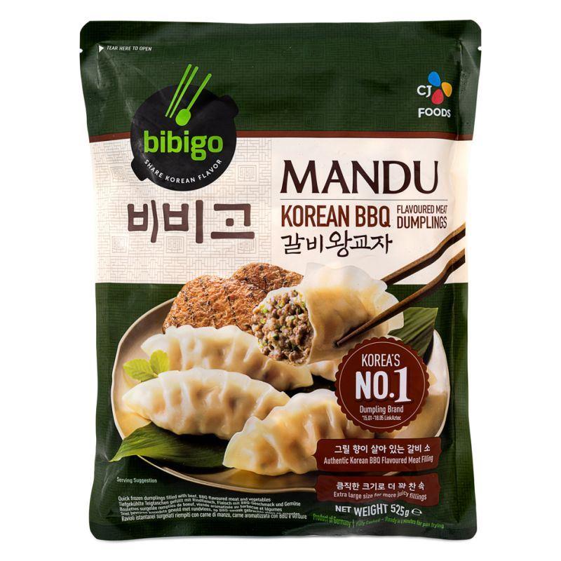 ❄️ CJ Bibigo Mandu Dumplings (Korean BBQ Flavoured Beef) 갈비왕교자 15 x 525g