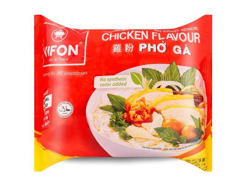 (Case) Vifon Vietnamese Style Instant Rice Noodle (Chicken Flavour) 60g*30
