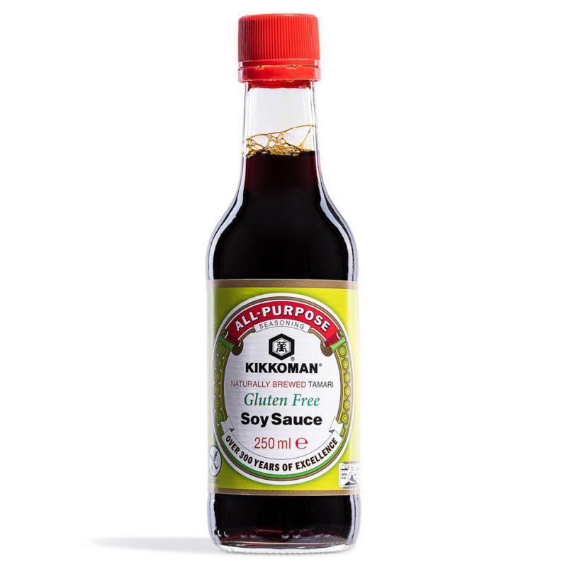 (Case) Kikkoman Naturally Brewed Tamari Gluten Free Soy Sauce 萬字 無麩質醬油 250ml*6