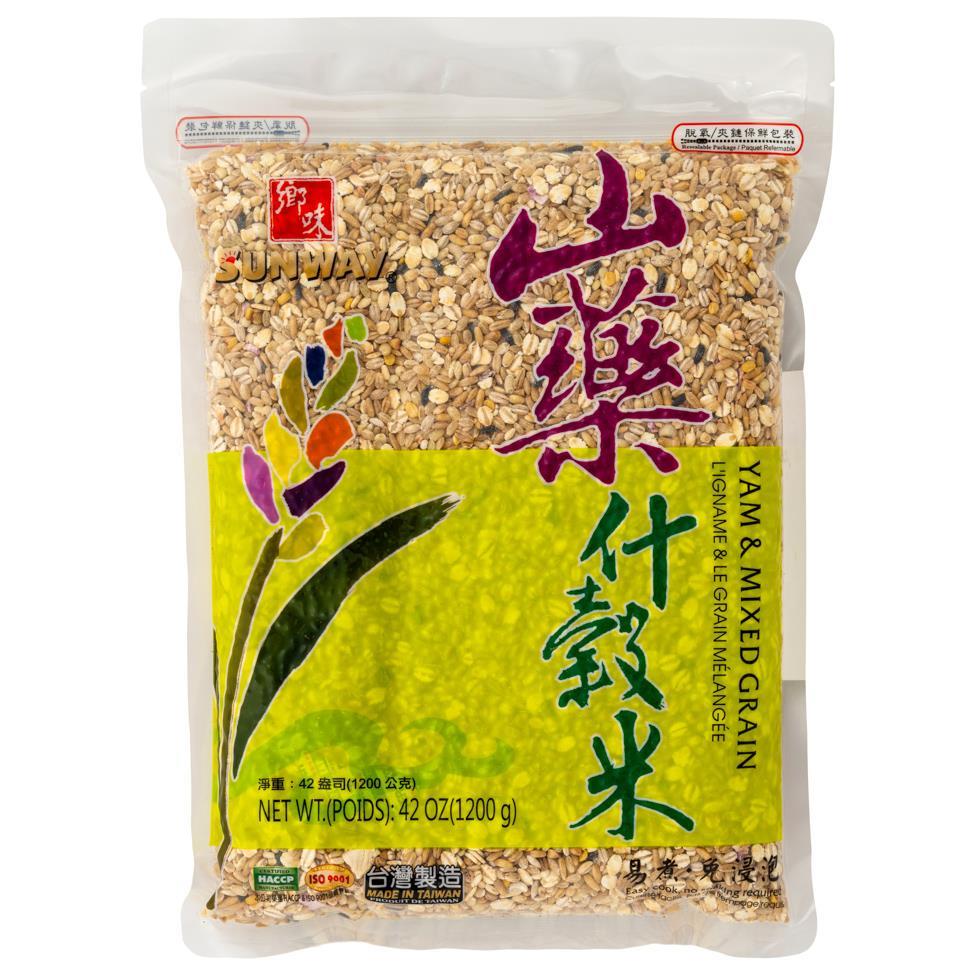 (Case) Sunway Yam & Mixed Grain 鄉味 山藥什穀米 1.2kg*12