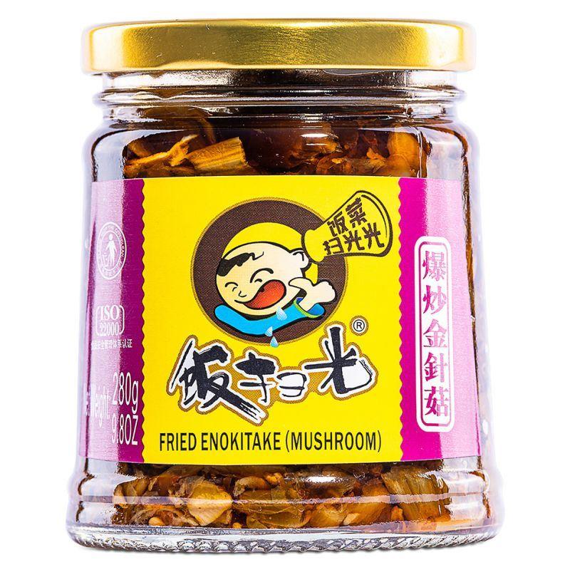 (Case) Fan Sao Guang Fried Enokitake (Mushroom) 飯掃光 爆炒金針菇 280g*12