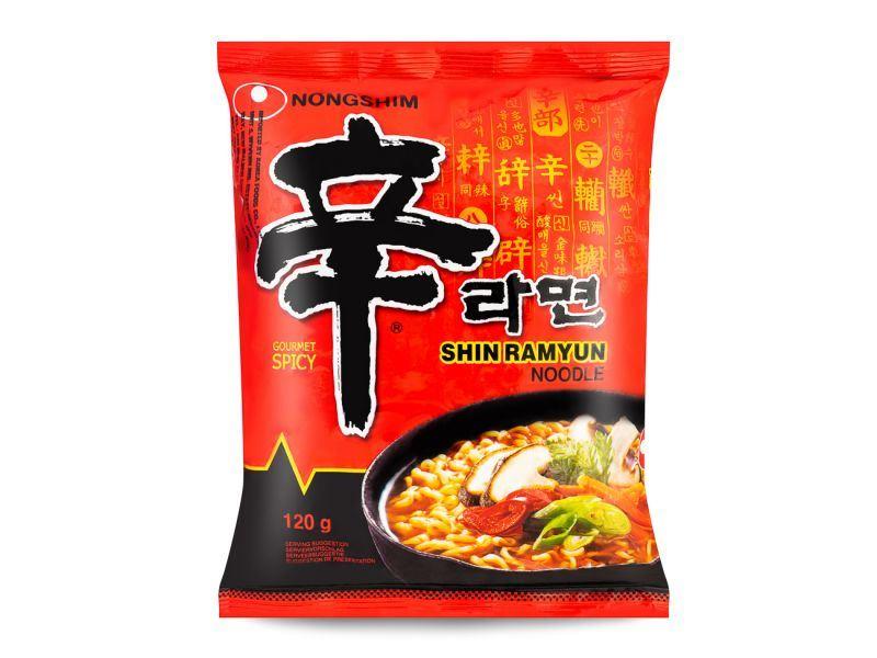 (Case) Nongshim Shin Ramyun Noodle 農心 辛拉麵 (120g*5)*8
