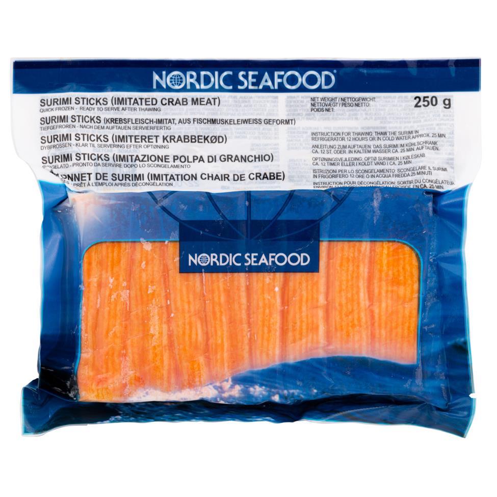 ❄️ Nordic Seafood Surimi Stick (Imitated Crab Meat) 40 x 250g
