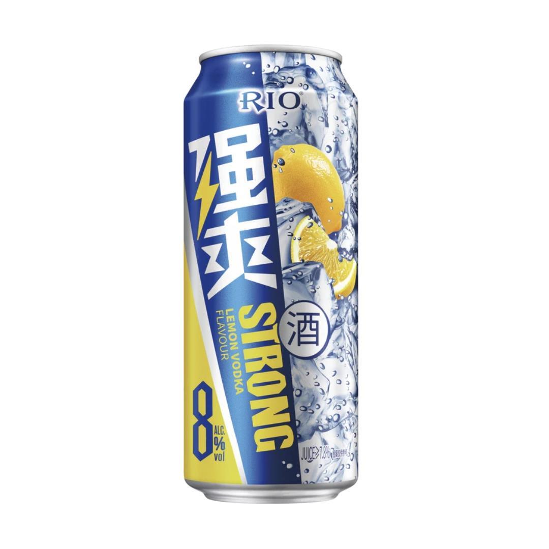 (Case) Rio Strong Cocktail (Lemon Vodka Flavour) 強爽系列 檸檬伏特加風味雞尾酒 (ABV 8%)*12