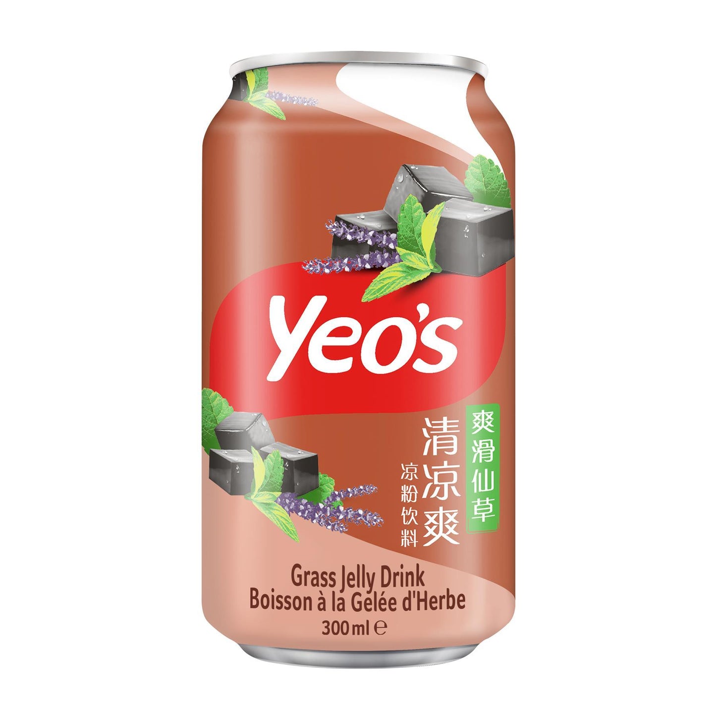 (Case) Yeo's Grass Jelly Drink 楊協成 清涼爽涼粉飲料 300ml*24