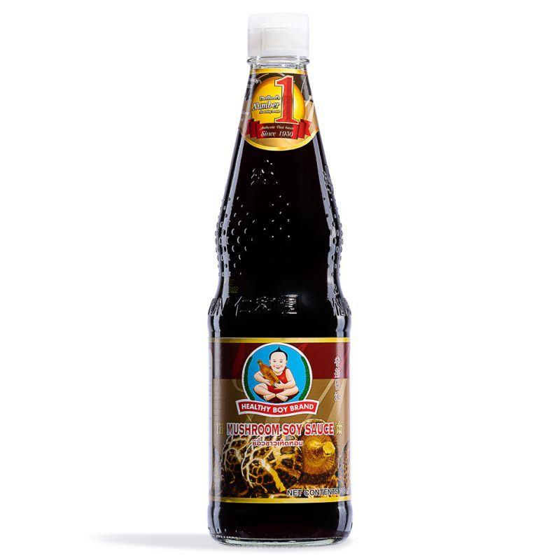 (Case) Dek Som Boon (Healthy Boy) Mushroom Soy Sauce 肥兒標牌 香菇醬油 700ml*12