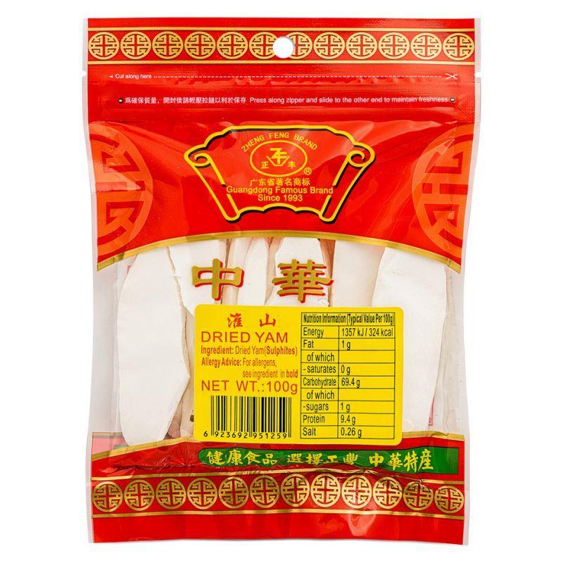 (Case) Zheng Feng Dried Yam 正豐 淮山 100g*30