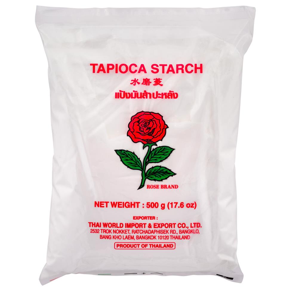 (Case) Rose Brand Tapioca Starch 玫瑰牌 菱粉 500g*30