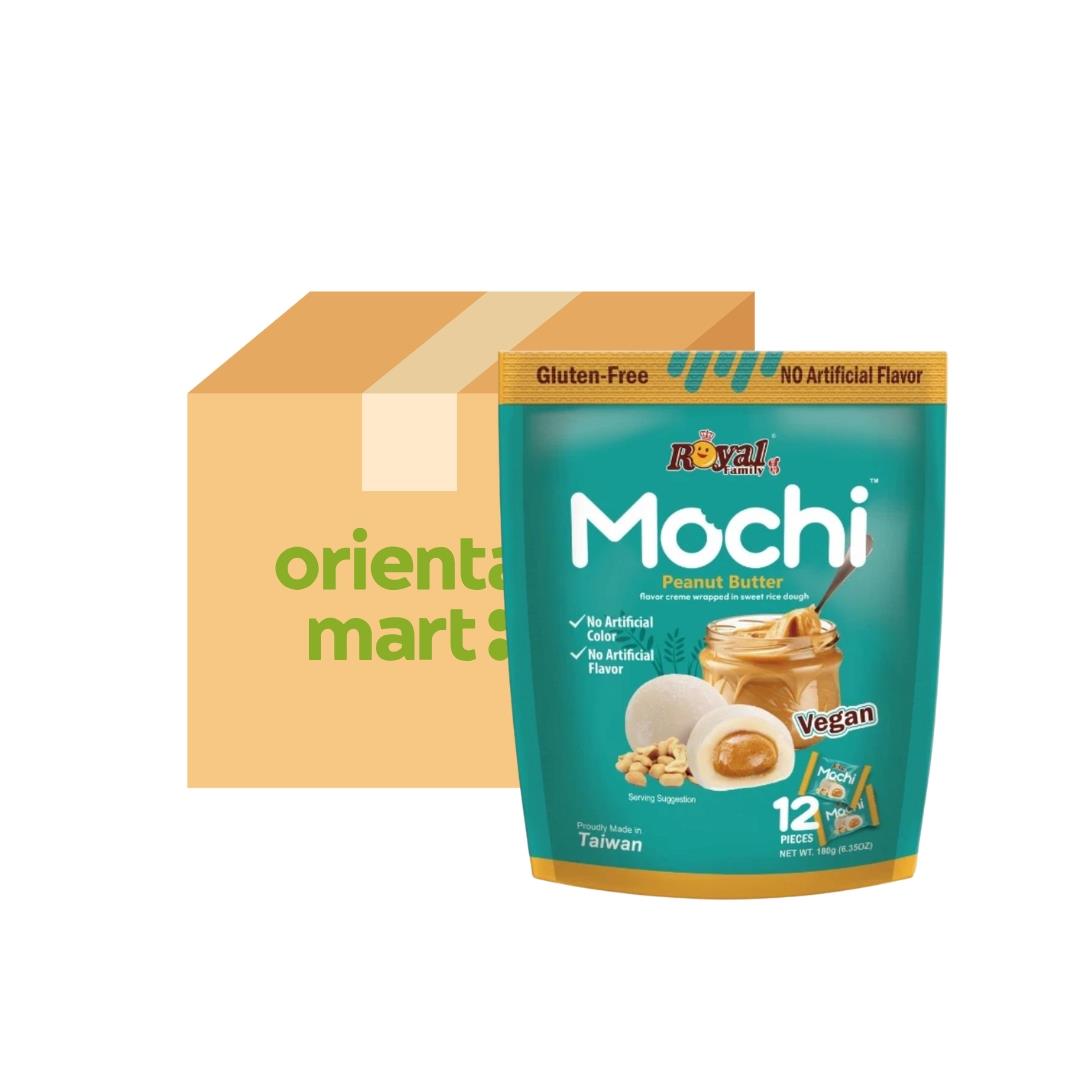 Royal Family Peanut Butter Mochi 12 x 180g