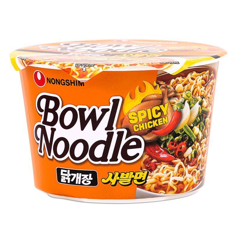 (Case) Nongshim Bowl Noodle (Spicy Chicken) 닭개장 사발면 100g*12