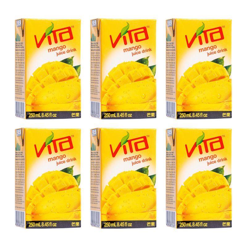 (Case) Vita Mango Juice Drink 維他 芒果汁 (250ml*6)*8