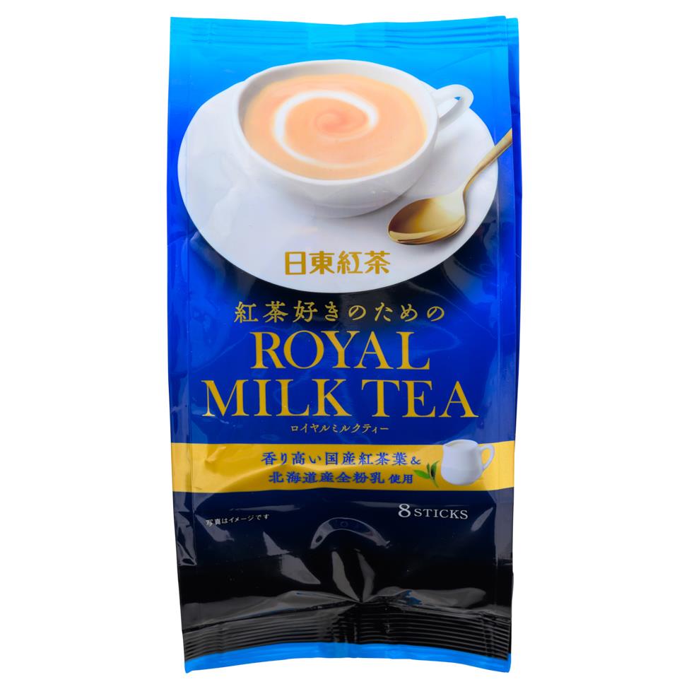 (Case) Nitto Royal Milk Tea Powder (8 sticks) 日東紅茶 皇家奶茶原味 (8條) 112g (8 Sticks)*6