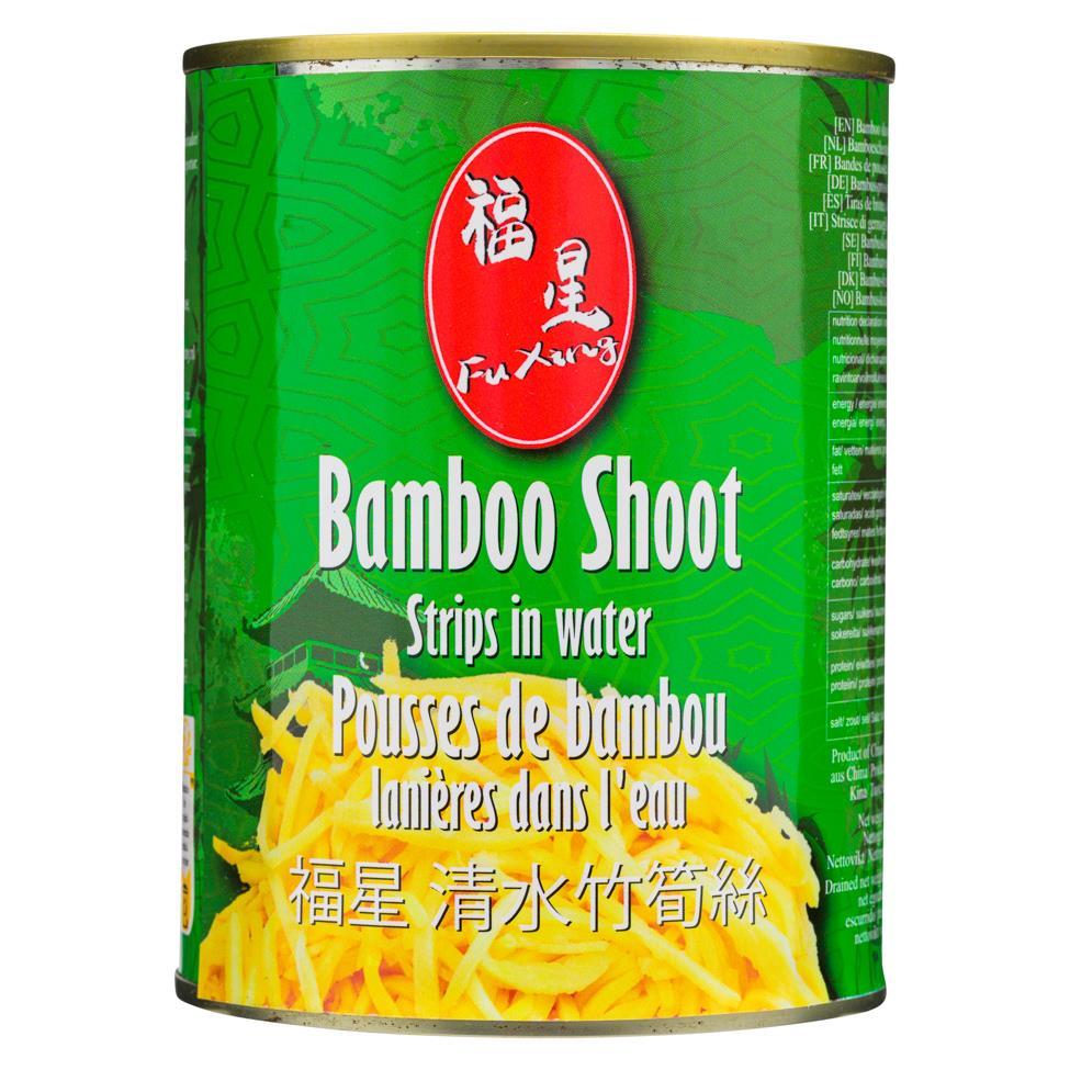 (Case) Fu Xing Bamboo Shoot Strips in Water 福星 清水竹筍絲 567g*24