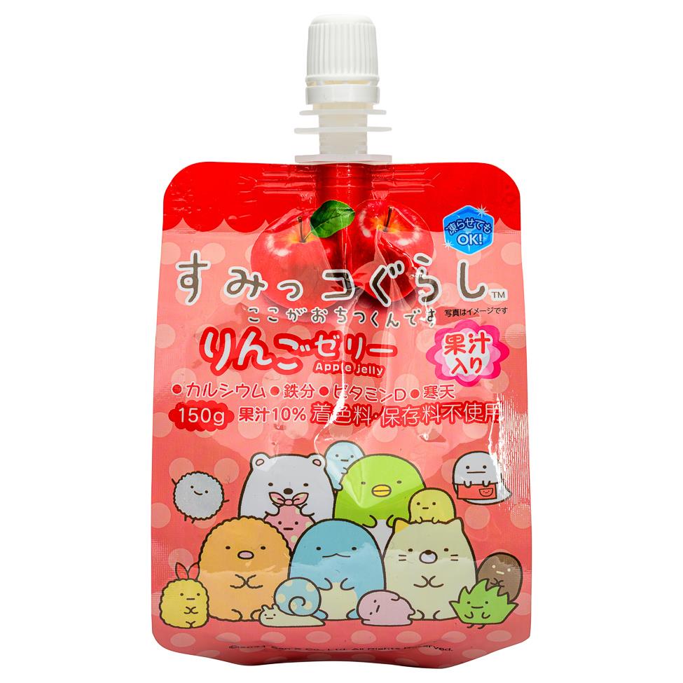 (Case) Yokoo Sumikkogurashi Konnyaku Jelly (Apple Flavour) 150g*30