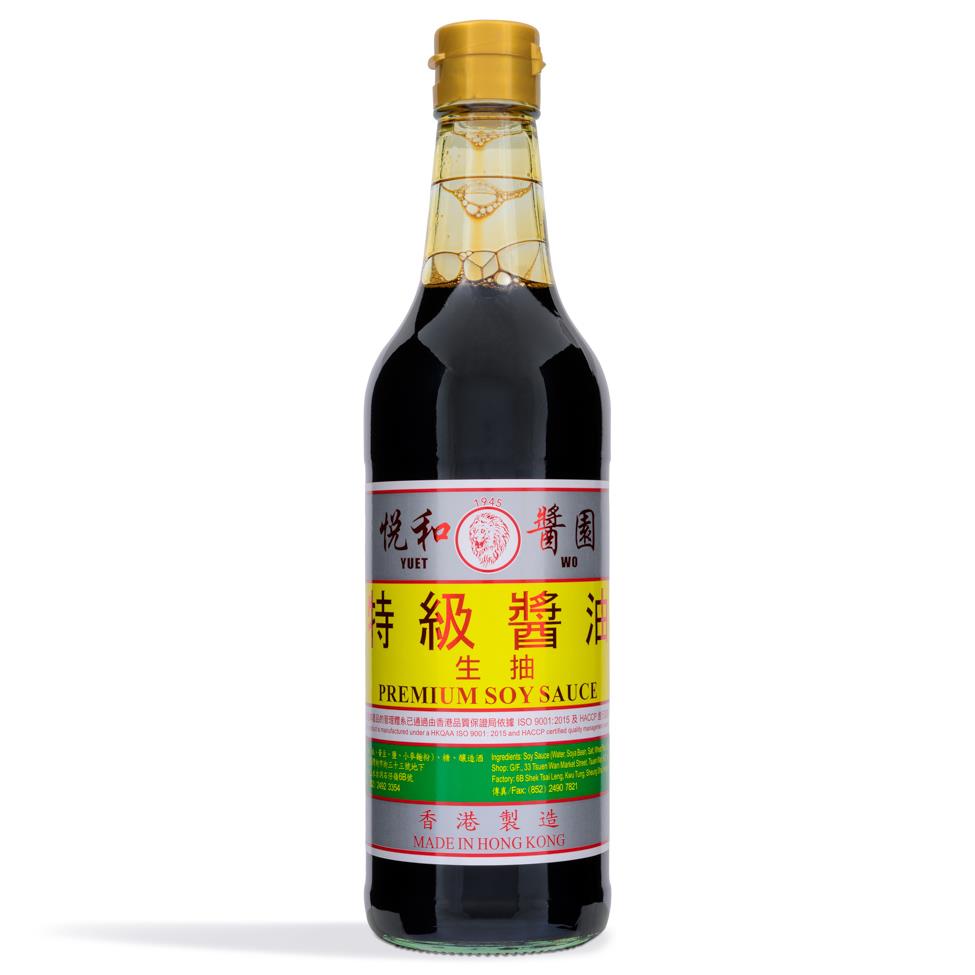 (Case) Yuet Wo Premium Soy Sauce 悅和 特級醬油 500ml*12