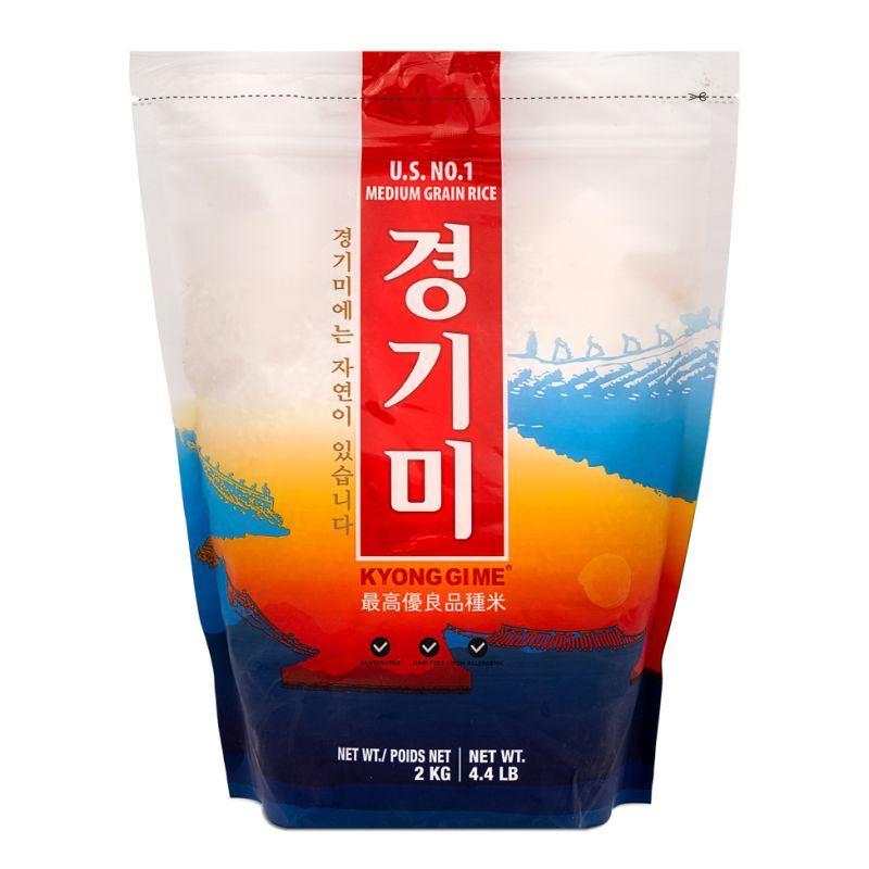 (Case) Kyong Gimi Medium Grain Rice 경기미 2kg*8