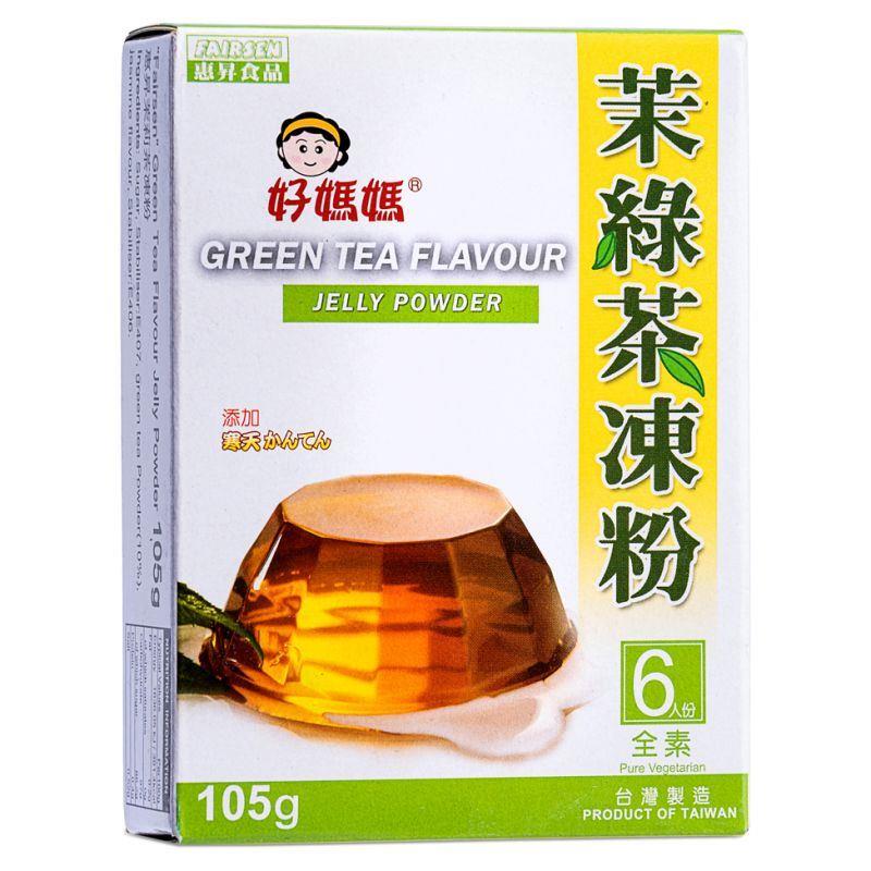 (Case) Fairsen Green Tea Flavour Jelly Powder 惠昇 好媽媽茉綠茶凍粉 105g*20