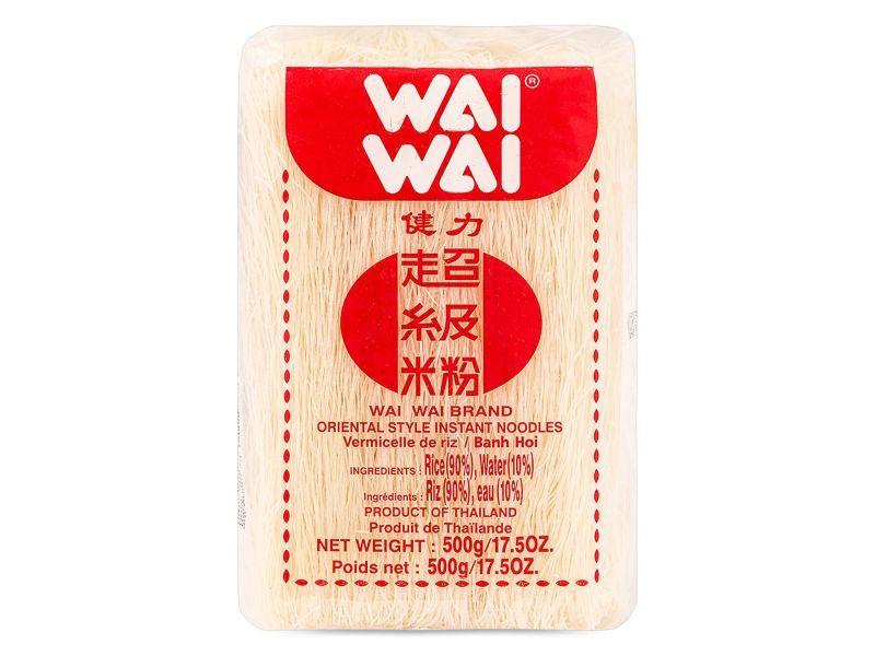 (Case) Wai Wai Oriental Style Instant Noodles 健力 超級米粉 500g*24
