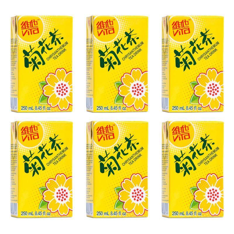 (Case) Vita Chrysanthemum Tea Drink 維他 菊花茶 (250ml*6)*8