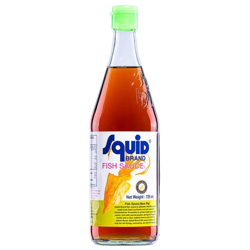 (Case) Squid Brand Fish Sauce (L) 鱿魚標 香甜魚露 (大) 725ml*12