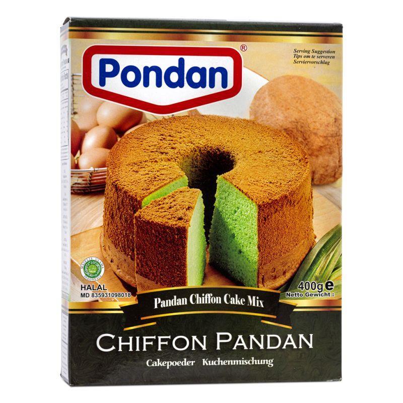 (Case) Pondan Pandan Chiffon Cake Mix 400g*24