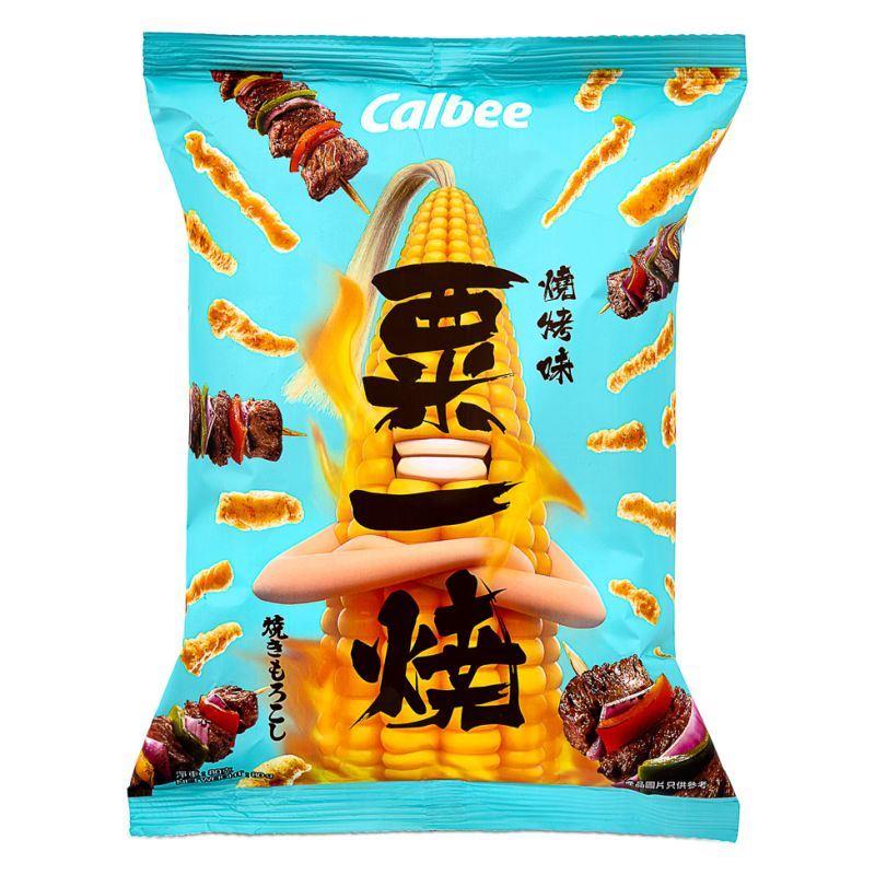 (Case) Calbee Grill-A-Corn (Barbecue Flavoured) 卡樂B 粟一燒 (燒烤味) 80g*20