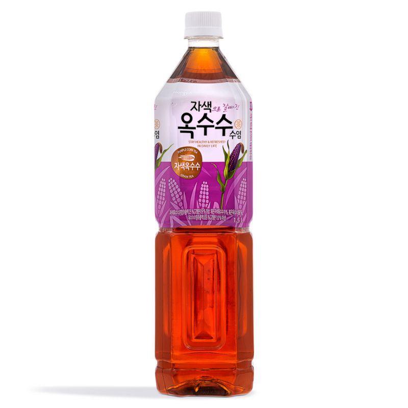 (Case) Woongjin Purple Corn Tea 옥수수 수염 1.5L*12