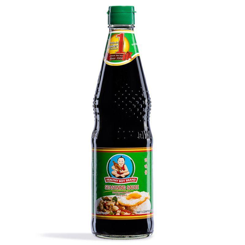 (Case) Dek Som Boon (Healthy Boy) Seasoning Sauce 肥兒標牌 調味醬 (綠蓋) 700ml*12