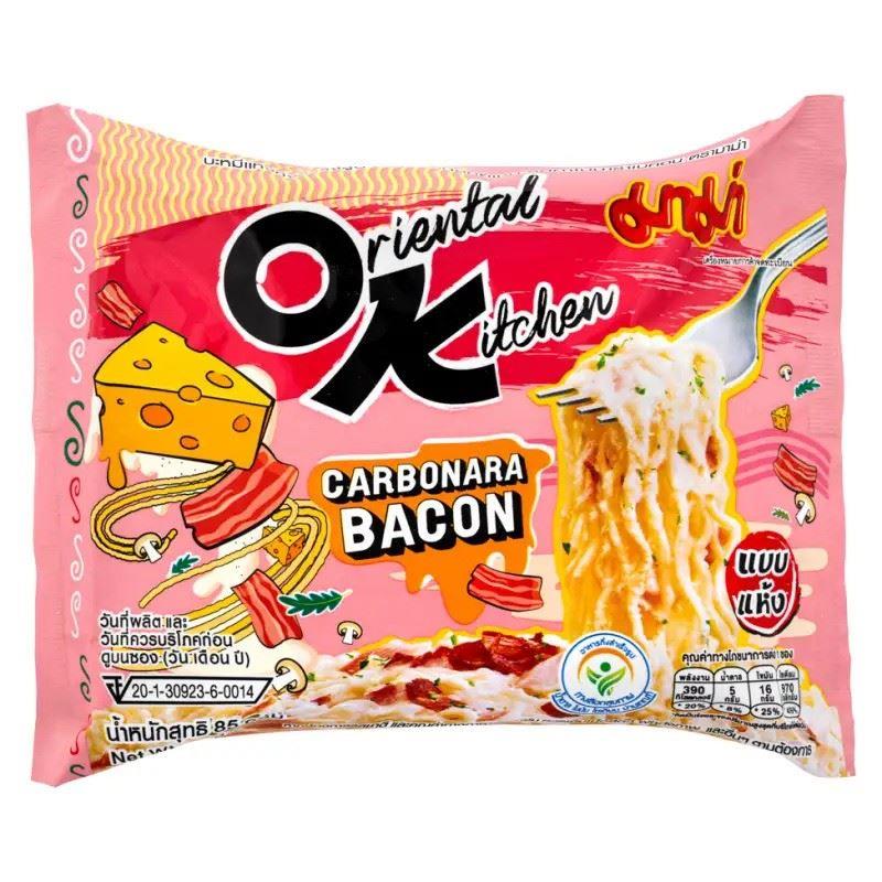 (Case) Mama Oriental Kitchen Instant Noodles (Carbonara Bacon Flavour) 85g*24