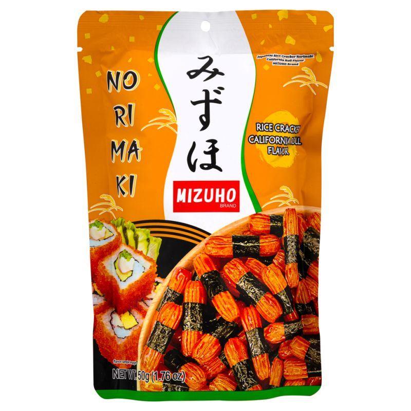 (Case) Mizuho Brand Rice Cracker (California Roll Flavour) 50g*36