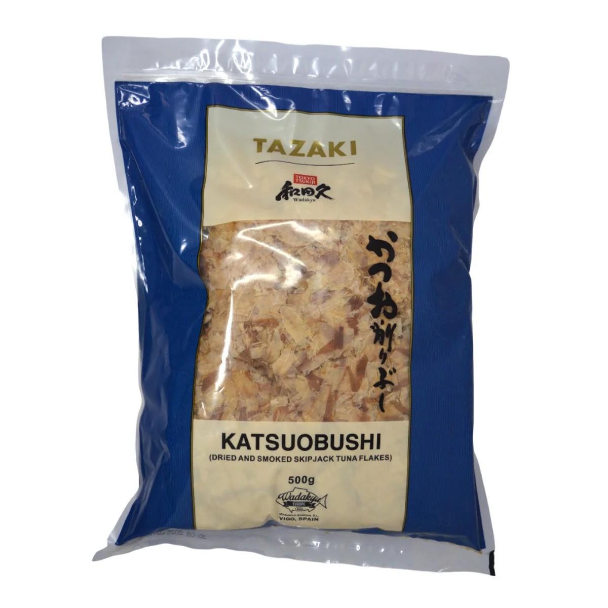 Wadakyu Katsuobushi Dried & Smoked Skip Jack Tuna Flakes 8 x 500g