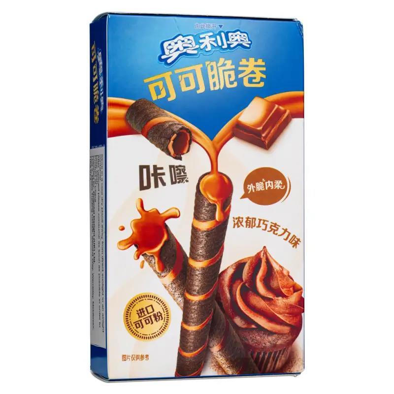 (Case) Oreo Cocoa Crispy Rolls (Rich Chocolate Flavour) 奧利奧 可可脆卷 (濃鬱巧克力味) 50g*24