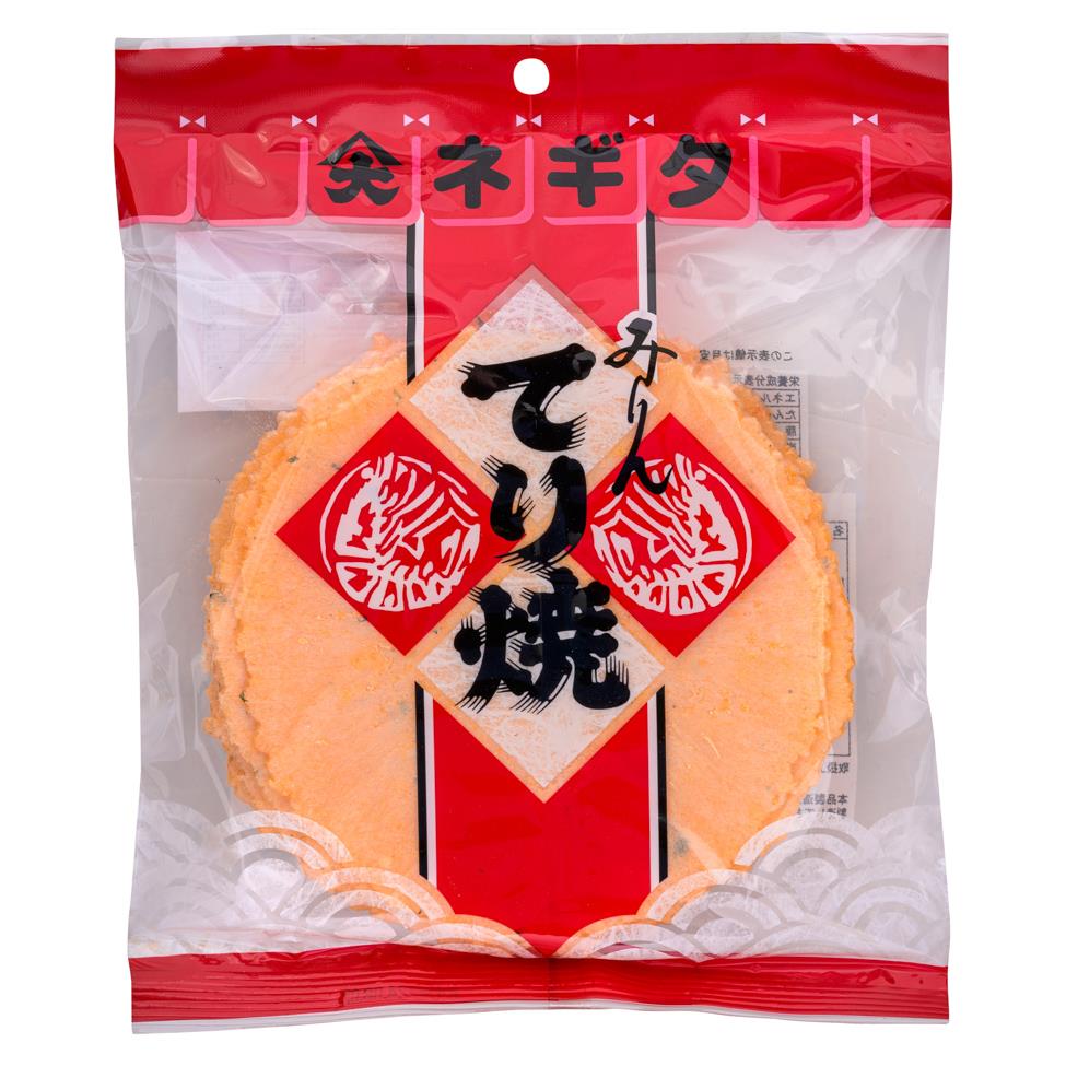 (Case) Negita Shokuryo Mirin Teriyaki Shrimp Cracker 80g*24
