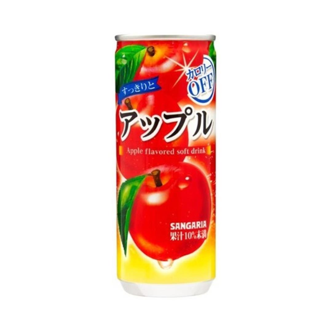 Sangaria Apple Flavoured Soft Drink すっきりとアップル 30 x 240g