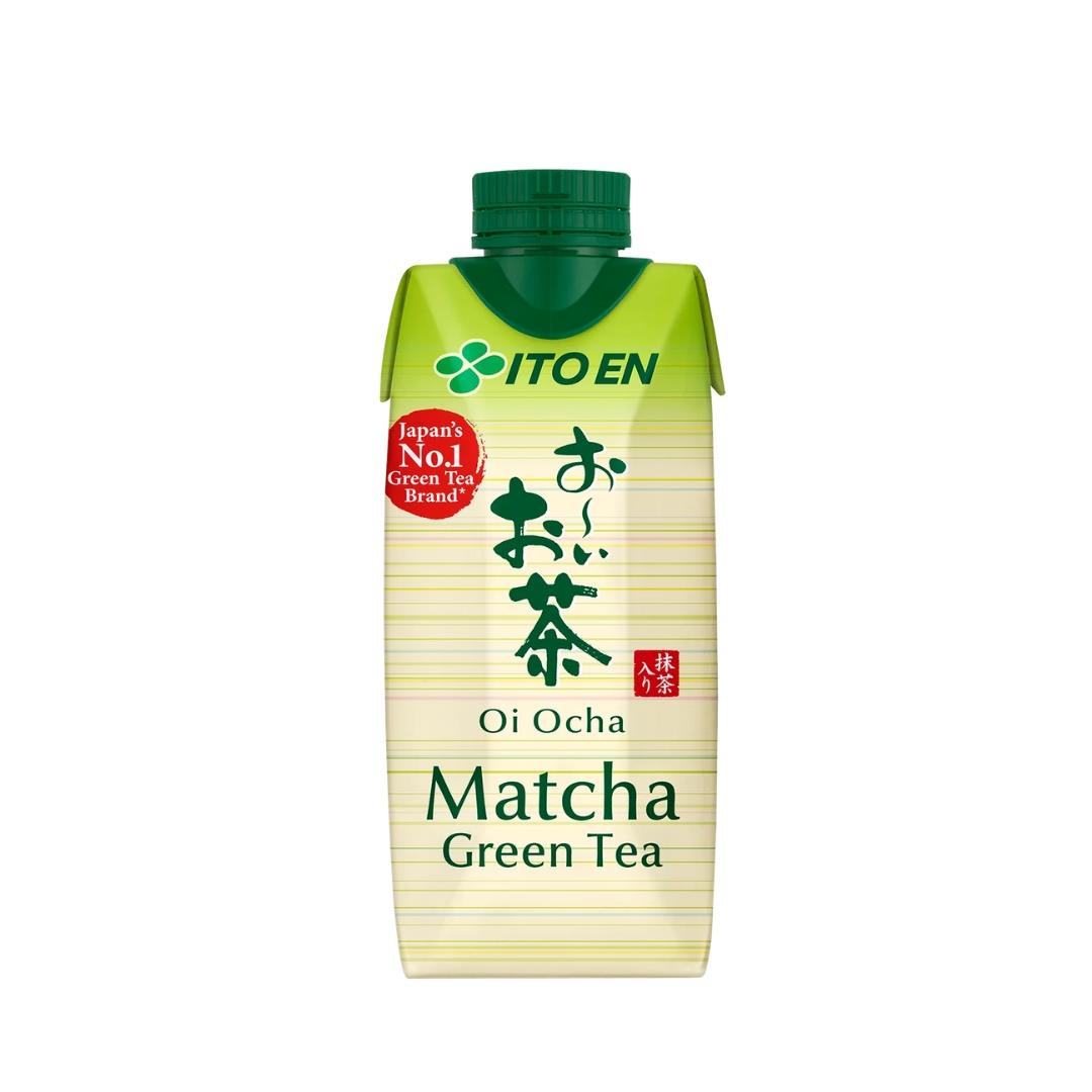 (Case) Itoen Oi Ocha Unsweetened Matcha Green Tea 330ml*12