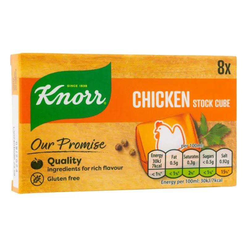 Knorr Chicken Stock Cube 12 x 80g (8 cubes)