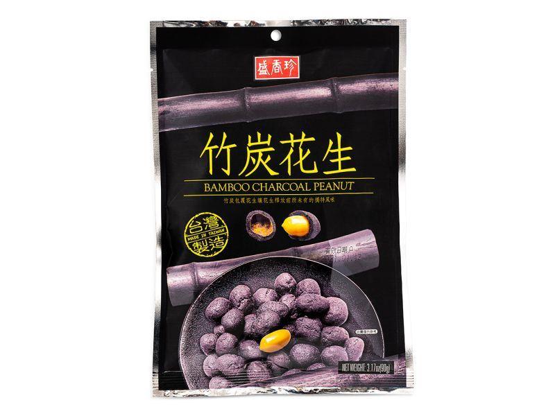 (Case) Triko Foods Bamboo Charcoal Peanut 盛香珍 竹炭花生 90g*10
