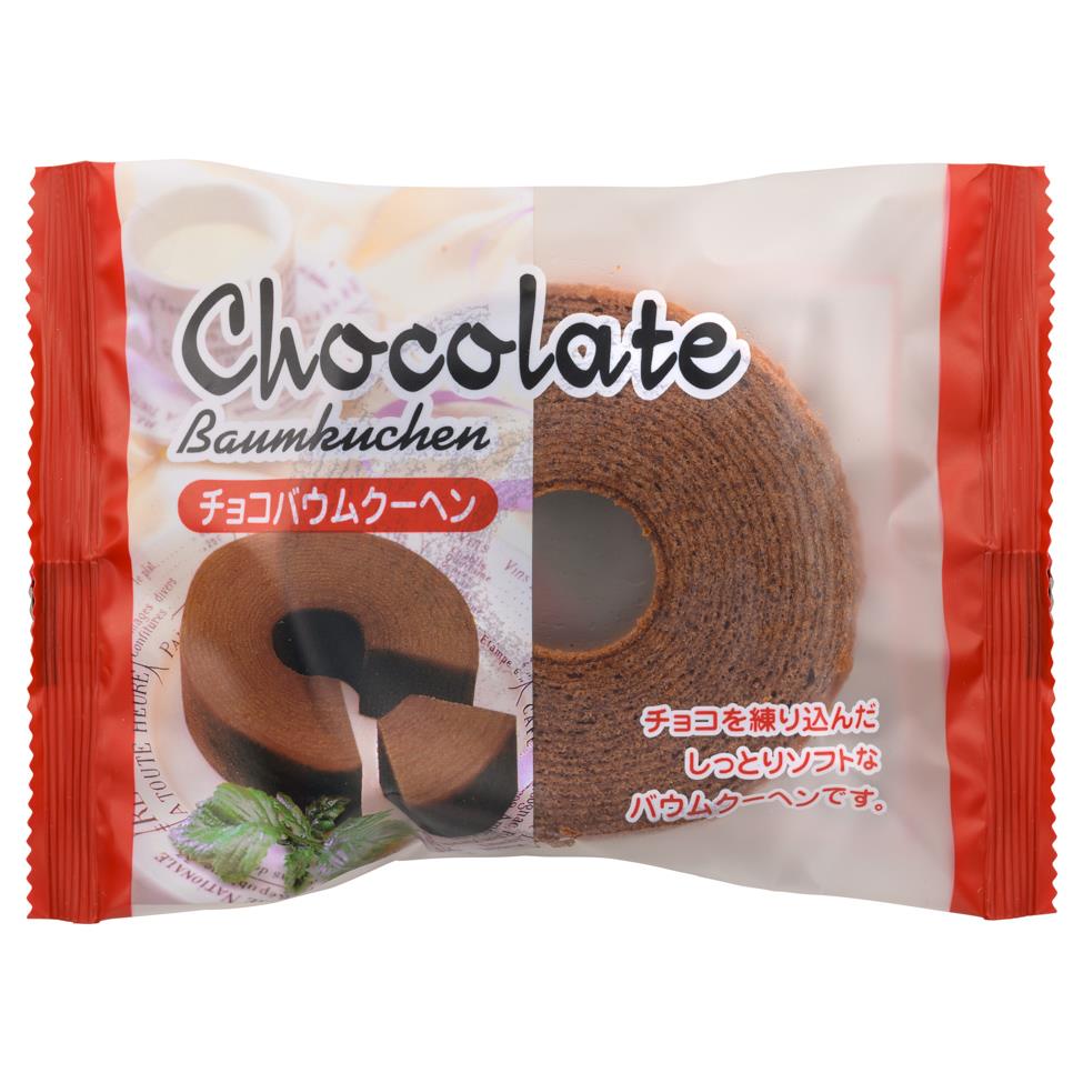 (Case) Taiyo Mini-Baumkuchen (Chocolate Flavour) 迷你年輪蛋糕 (朱古力味) 80g*12