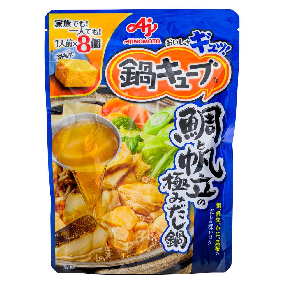 Ajinomoto Nabe Cube Hot Pot Soup Base (Sea Bream & Scallop Stock) 8 x 68g