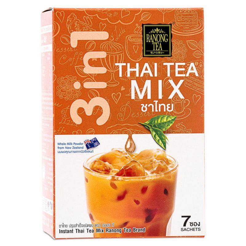 (Case) Ranong Tea Authentic Thai Tea Mix 210g (7*30g)*24